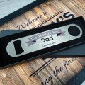Personalised Bar Blade Bottle Opener - SINGLE SIDED Personalised Bar Blade Bottle Opener - SINGLE SIDED