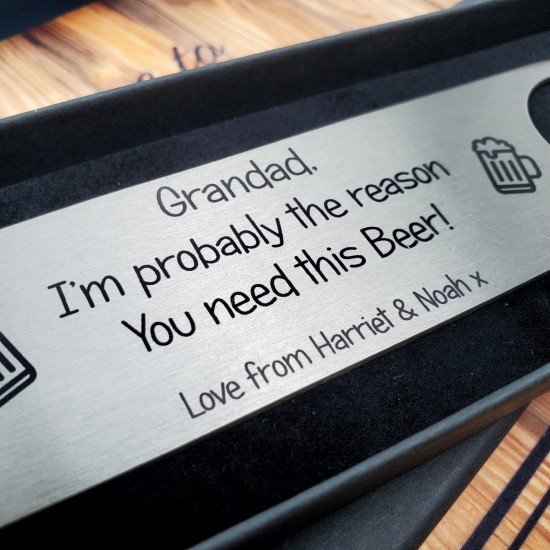 Reason You Need This Beer - Personalised Bottle Opener