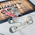Personalised Bar Blade Bottle Opener - DOUBLE SIDED Personalised Bar Blade Bottle Opener - DOUBLE SIDED