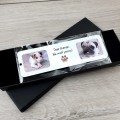 Personalised 3 Photo Collage Metal Bookmark - Landscape Personalised 3 Photo Collage Metal Bookmark - Landscape