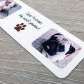 Personalised 3 Photo Collage Metal Bookmark - Landscape