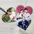 Personalised Metal Heart Photo & Text Bookmark Personalised Metal Heart Photo & Text Bookmark