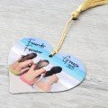 Personalised Metal Heart Photo & Text Bookmark Personalised Metal Heart Photo & Text Bookmark
