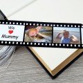 Personalised Film Strip Photo & Text Bookmark