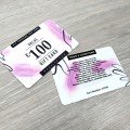 Personalised Metal Membership/ Loyalty Cards - DOUBLE SIDED