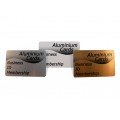 Personalised Metal Business/ Loyalty Cards - SINGLE SIDED