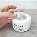 Personalised Small Ceramic Tea Light Candle Holder
