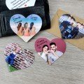 Personalised Heart Shape Metal Keepsake Cards Personalised Heart Shape Metal Keepsake Cards