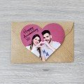 Personalised Heart Shape Metal Keepsake Cards Personalised Heart Shape Metal Keepsake Cards