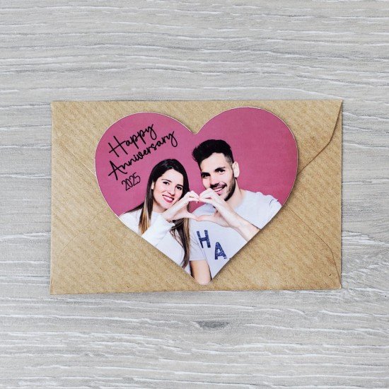 Personalised Heart Shape Metal Keepsake Cards Personalised Heart Shape Metal Keepsake Cards