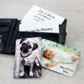 Personalised White Metal Keepsake Card - SINGLE SIDED Personalised White Metal Keepsake Card - SINGLE SIDED