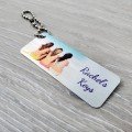 Personalised Silver 65x25mm Metal Tag Personalised Silver 65x25mm Metal Keyring