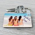 Personalised Photo & Text Keyring - DOUBLE SIDED Personalised 65x35mm Photo Keyring - DOUBLE SIDED