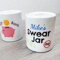 Personalised Photo & Text Ceramic Money Box Personalised Photo & Text Ceramic Money Box