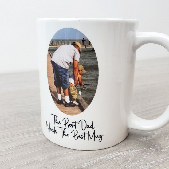 Personalised Photo & Text Gift Mug