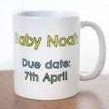 Personalised Baby Scan & Text - Twinkle Little Star Mug Personalised Baby Scan & Text - Twinkle Little Star Mug